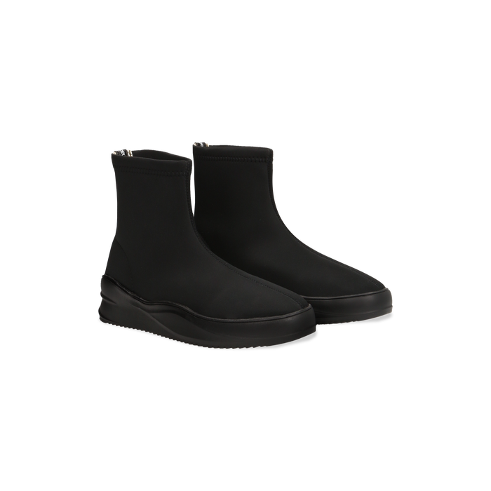 Sneakers Nere Donna Tacco Basso Cod 121740405lynero Primadonna