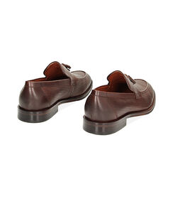 Mocassini testa di moro in pelle, Valerio 1966, 23U6T0864PEMORO039, 003 preview