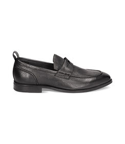 Mocassini in pelle neri, Valerio 1966, 23U6T8368PENERO039, 001 preview