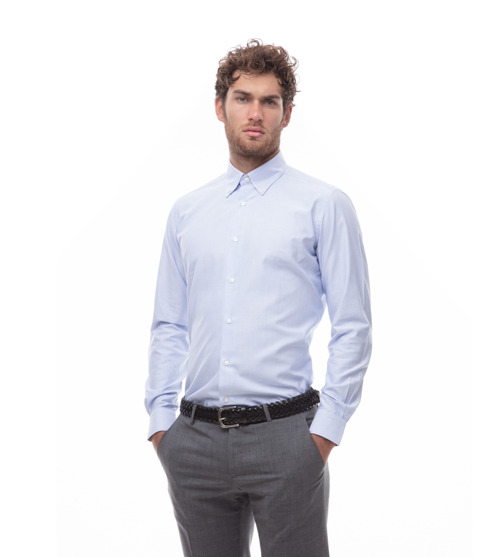 Camicie celesti uomo deals