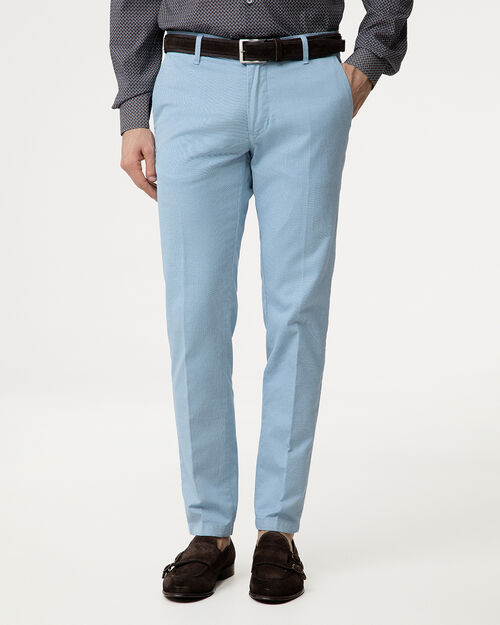 Pantaloni azzurri slim fit, LT BLUE