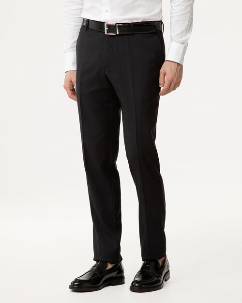 Completo pantalone nero essenziale, BLACK