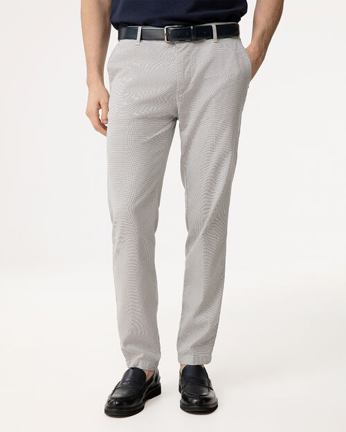 Pantalone panna con fit slim, CREAM