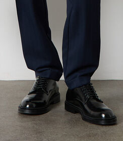 Allacciate nere in pelle lucida, Valerio 1966, 26U6T0421VFNERO040, 002 preview