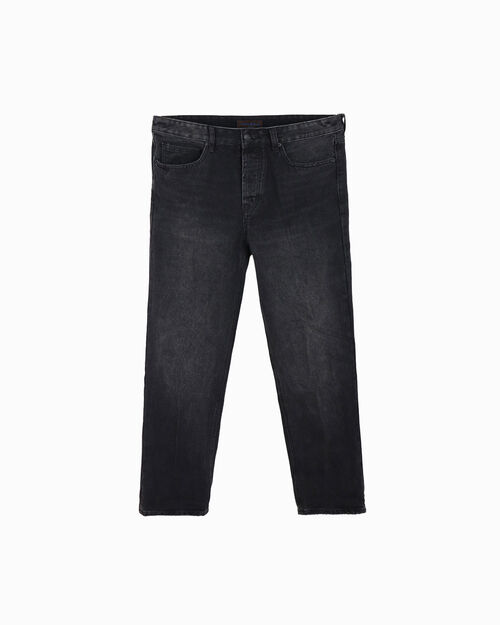 Jeans da uomo con lavaggio nero, JEANS