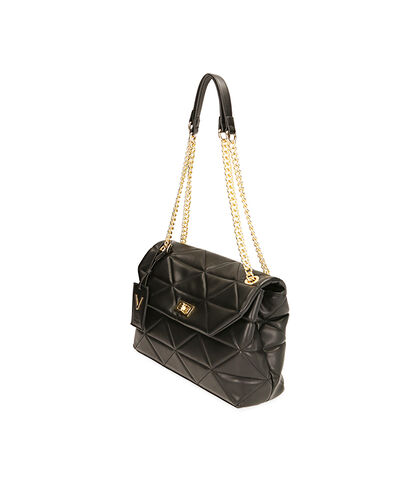 Borsa a tracolla matelassé nera , Valerio 1966, 20F5T2834EPNEROUNI, 002