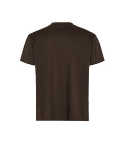 T-shirt testa di moro minimalista, Valerio 1966, 27D8T1151COMOROI, 002 preview