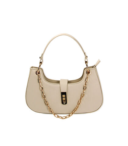 Borsa piccola panna con catena, Valerio 1966, 2251T5078EPPANNUNI, 001