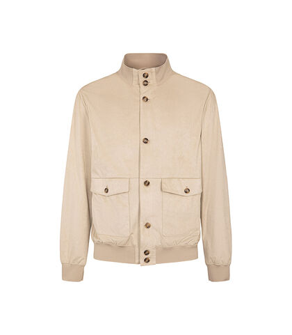 Giubbino panna con dettagli essenziali, Valerio 1966, 2785T2588MFPANNI, 001