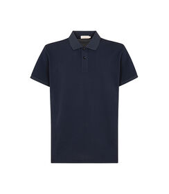 Polo blu navy design essenziale, Valerio 1966, 2779T2118TSBLUNI, 001 preview