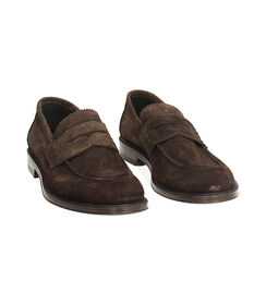 Mocassino testa di moro con fascia decorativa, Valerio 1966, 2753T1051CMMORO040, 003 preview