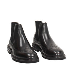 Beatles in pelle nera da uomo, Valerio 1966, 26U6T3950PENERO040, 003 preview