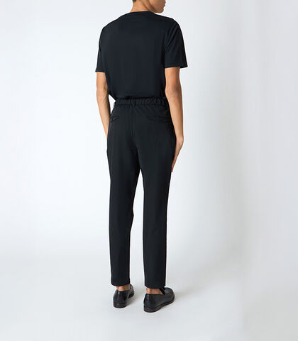 Pantalone da uomo slim nero, Valerio 1966, 25R1T0004TSNERO42, 002