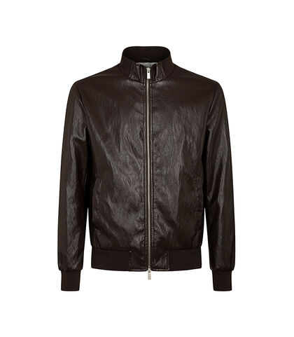 Giubbino testa di moro con zip centrale, Valerio 1966, 2785T6300EPMOROI, 001