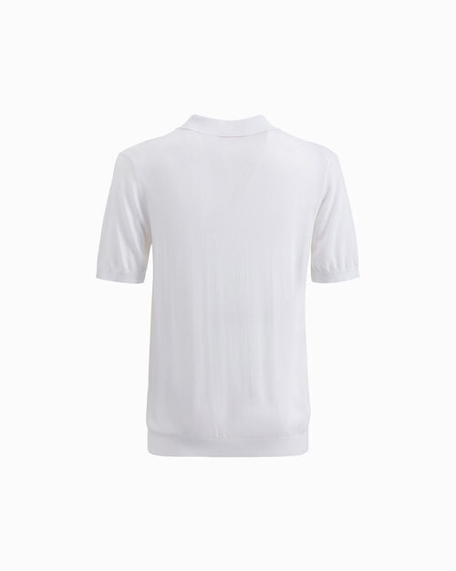 Maglia polo bianca, WHITE