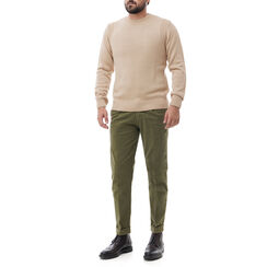 Pantalone verde di cotone, Valerio 1966, 24N9T5228TSVERD52, 003 preview