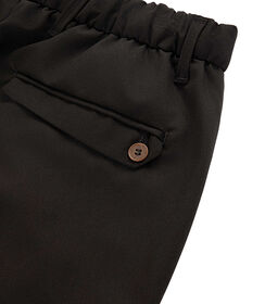 Pantaloni neri con cordoncino in vita, Valerio 1966, 27N9T6051TSNERO42, 003 preview