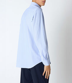 Camicia uomo bianca-azzurro, Valerio 1966, 25R1T2411TSBIAZ48, 002 preview