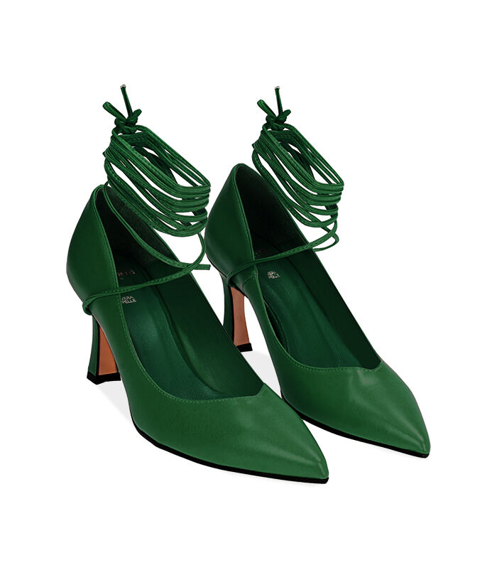 Decollete verdi new arrivals zara