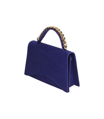 Mini bag viola in microfibra , Valerio 1966, 2051T4501MFVIOLUNI, 002
