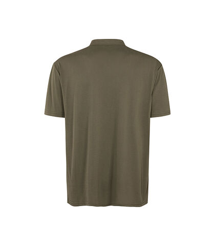 Polo verde in cotone leggero, Valerio 1966, 27C9T5580TSVERDI, 002