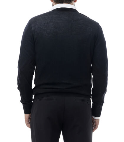 Maglioncino a V nero, Valerio 1966, 24U4T3051TSNEROI, 002
