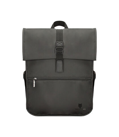 Zaino nero slim, Valerio 1966, 23L4T4748EPNEROUNI, 001