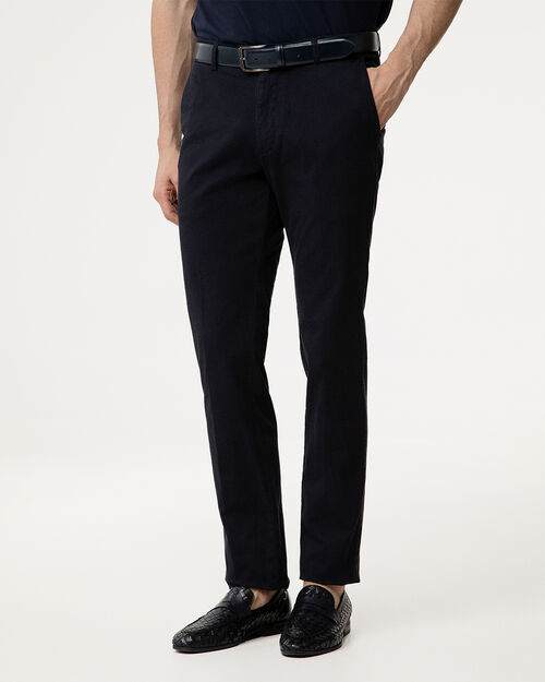 Pantalone blu essenziale, BLUE