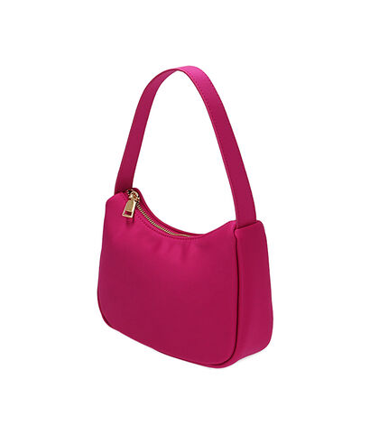 Mini bag fucsia in tessuto, Nuova Collezione, 2151T2480LYFUCSUNI, 002