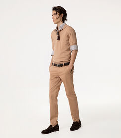 Camicia marrone a righe verticali, Valerio 1966, 27Z3T0019COMARR41, 004 preview