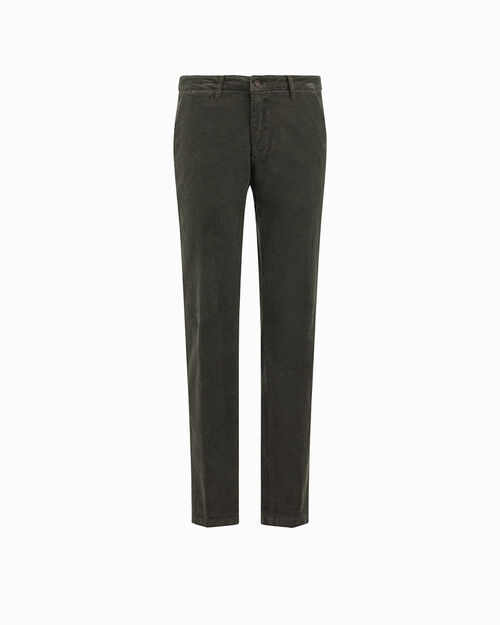 Pantaloni verde militare in velluto a coste, ARMY