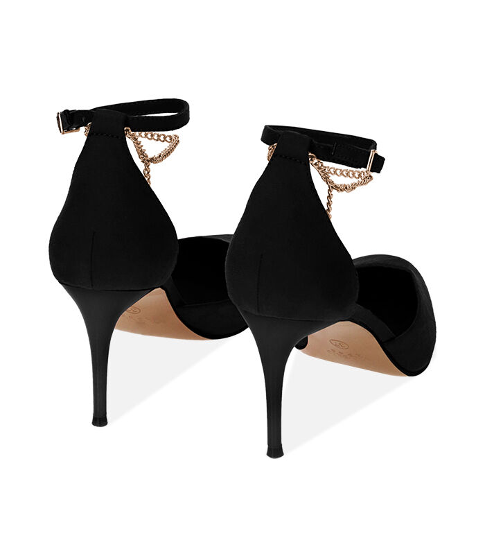 Decollete nere tacco 8 hot sale