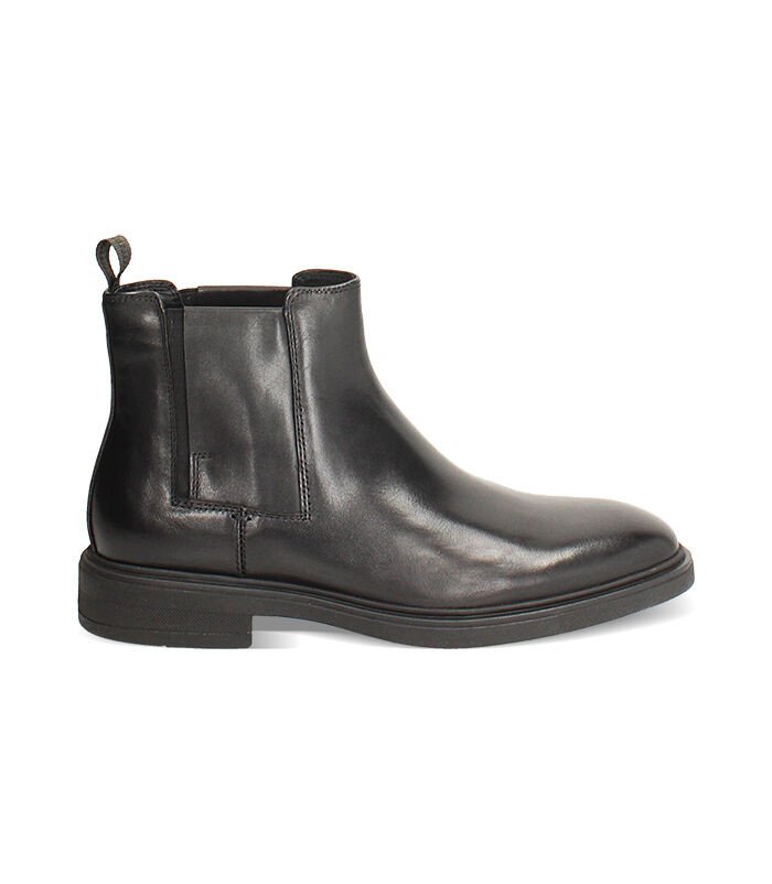 Beatles neri eleganti in vera pelle, Valerio 1966, 26U6T2565PENERO039