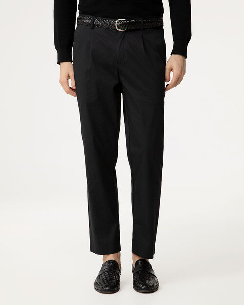 Pantalone nero per un'eleganza senza tempo, BLACK