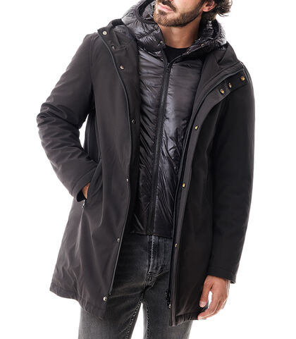 Piumino city nero, 2085T2219TSNERO3XL, 001