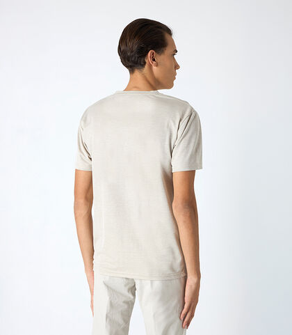 ABBIGLIAMENTO T-SHIRT COTONE BEIG, Valerio 1966, 25N8T1050COBEIGI, 002