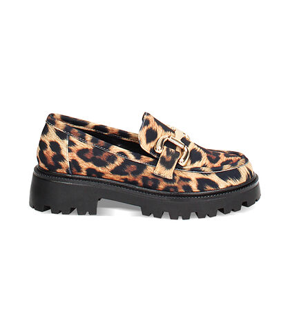 Mocassini leopard in lycra, Valerio 1966, 2449T4511LYLEOP035, 001