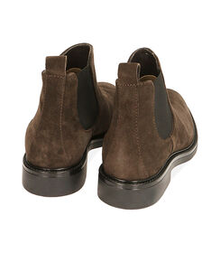 Chelsea boots testa di moro in camoscio, Valerio 1966, 2077T4115CMMORO040, 003 preview