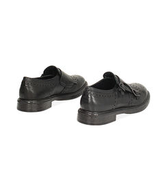 CALZATURA UOMO ALLACCIATO PELLE NERO, Valerio 1966, 2453T4001PENERO039, 003 preview