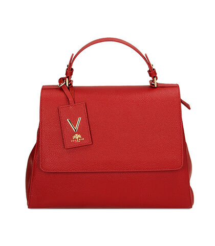 BORSA BORSA A MANO PELLE ROSS, Valerio 1966, 22U3T9902PEROSSUNI, 001