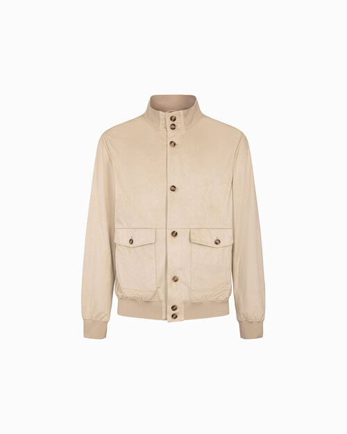 Giubbino panna con dettagli essenziali, CREAM