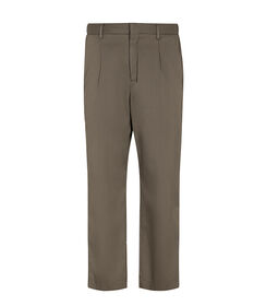 Pantaloni marroni con taglio classico, Valerio 1966, 27J3T6925TSMARR42, 001 preview