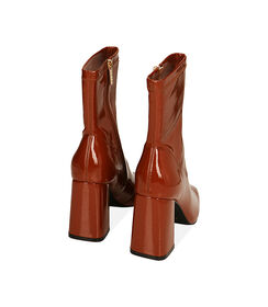 Ankle boots cognac in naplack , Valerio 1966, 2049T0831NPCOGN035, 003 preview