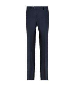 Pantaloni blu navy con chiusura a bottone, Valerio 1966, 2786T3001TSBLUN42, 001 preview
