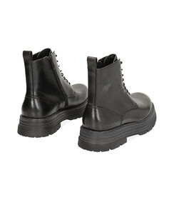 Anfibi neri in pelle, Valerio 1966, 24U6T1317PENERO042, 003 preview