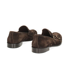 Mocassino testa di moro con fibbie, Valerio 1966, 2753T0158CMMORO039, 004 preview