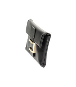 Pochette nera con fibbia, Valerio 1966, 2351T5555EPNEROUNI, 002 preview