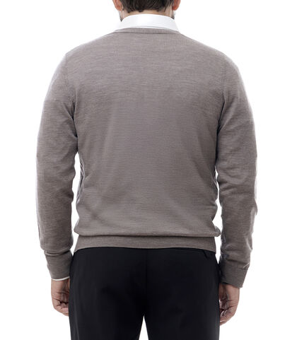 Cardigan taupe, Valerio 1966, 24U4T3052TSTAUPI, 002