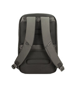 Zaino nero in tessuto porta pc, Valerio 1966, 23U2T7267TSNEROUNI, 004 preview