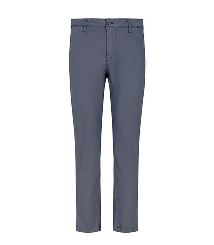 Pantaloni blu navy con linea pulita, Valerio 1966, 27N9T6106TSBLUN42, 001